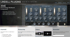 Desktop Screenshot of lindellplugins.com
